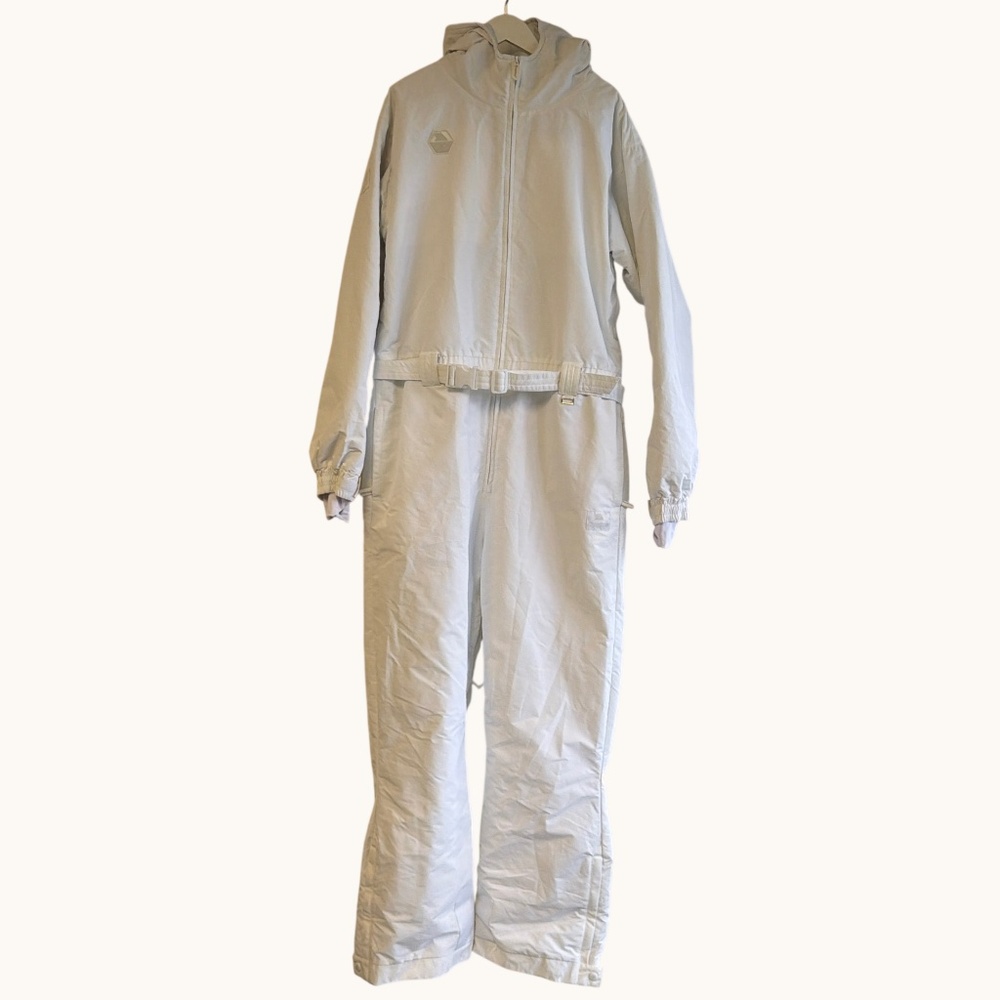 Tipsy Elves Men's White-Out Snowsuit Ski / Snowboard NWOT!